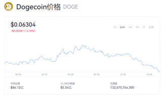狗狗币最新消息 1doge币相当于多少美元？