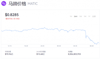 MATIC币价格行情 MATIC马蹄币最新行情走势图