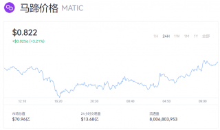 MATIC币多少钱一枚？MATIC马蹄币今日价格查询