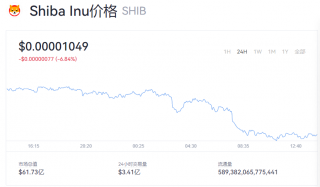 shib今日最新币价 shib一枚多少usdt？
