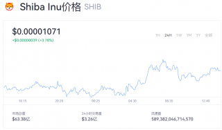 【SHIB】SHIB一个币多少钱？SHIB今日价格走势