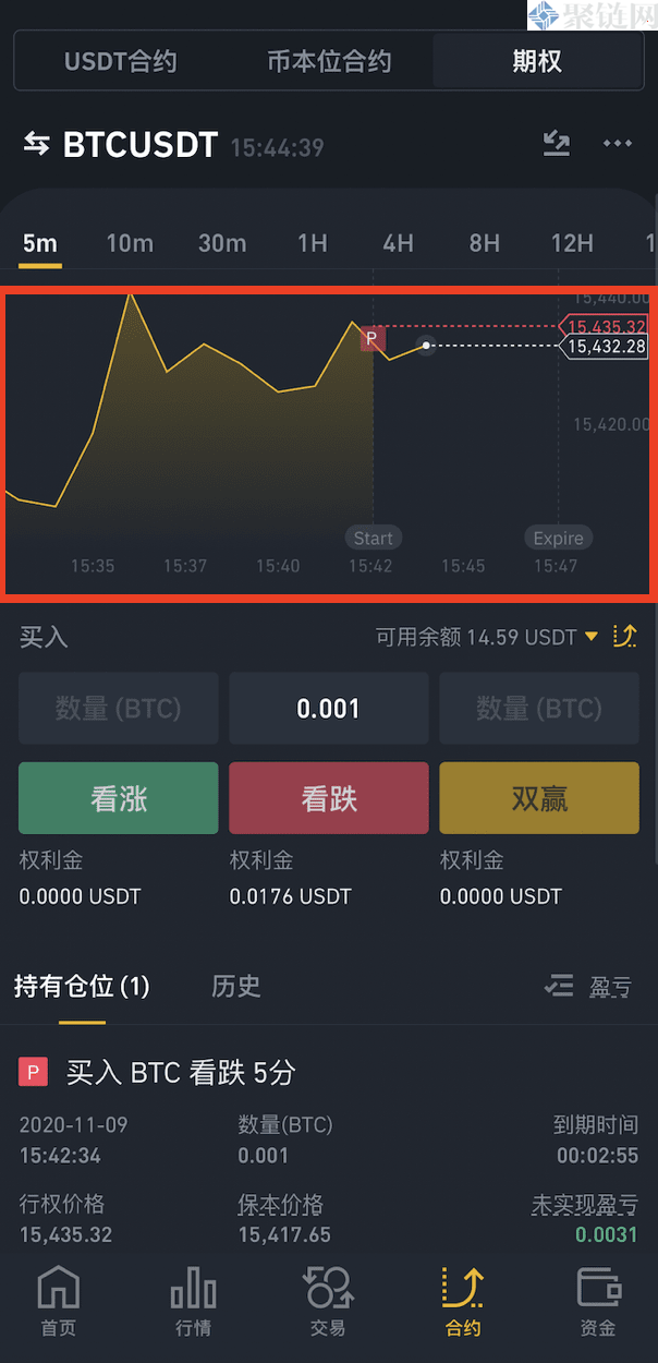 币安期权如何玩？新手玩币安期权教程