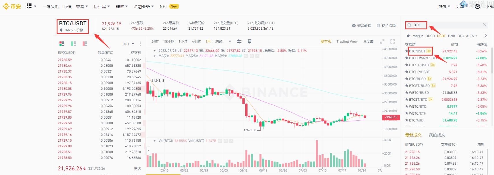 币安能交易比特币吗？币安买卖交易比特币教程