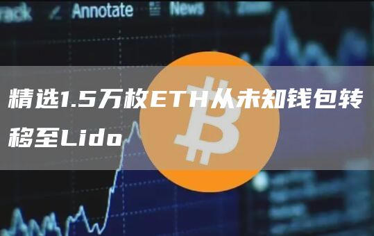 精选1.5万枚ETH从未知钱包转移至Lido1