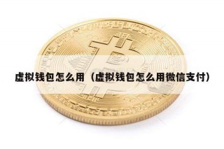 虚拟钱包怎么用（虚拟钱包怎么用微信支付）
