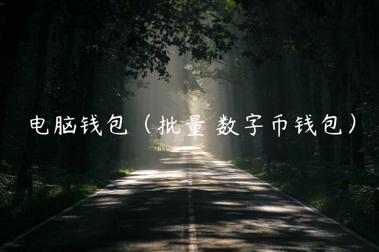 电脑钱包（批量 数字币钱包）-第1张图片-欧意下载