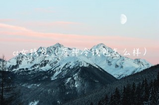 ct女钱包（库神冷钱包怎么样）