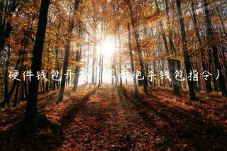 硬件钱包开发（黑币绝杀钱包指令）