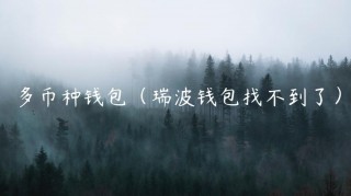 多币种钱包（瑞波钱包找不到了）