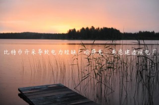 比特币开采导致电力短缺！哈萨克：考虑建造核电厂