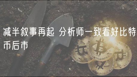 减半叙事再起 分析师一致看好比特币后市