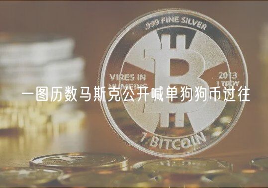一图历数马斯克公开喊单狗狗币过往