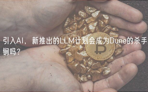 引入AI，新推出的LLM计划会成为Dun的杀手锏吗？