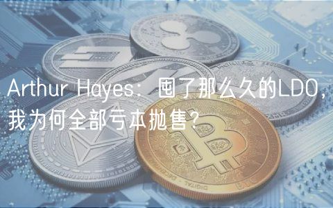 Arthur Hays：囤了那么久的LDO，我为何全部亏本抛售？