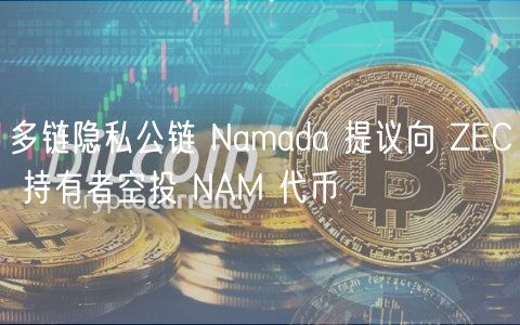 多链隐私公链 Namada 提议向 ZC 持有者空投 NAM 代币