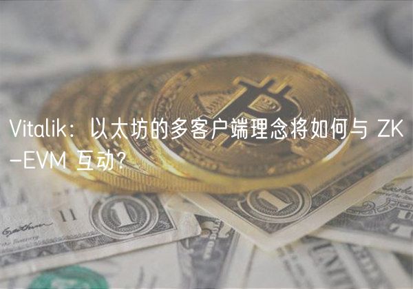 Vitalik：以太坊的多客户端理念将如何与 ZK-VM 互动？
