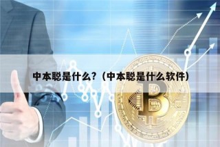 中本聪是什么?（中本聪是什么软件）