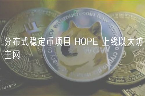 分布式稳定币项目 HOP 上线以太坊主网