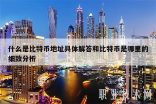 什么是比特币地址具体解答和比特币是哪里的细致分析