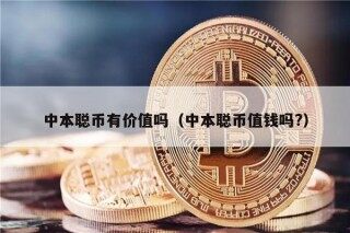 中本聪币有价值吗（中本聪币值钱吗?）