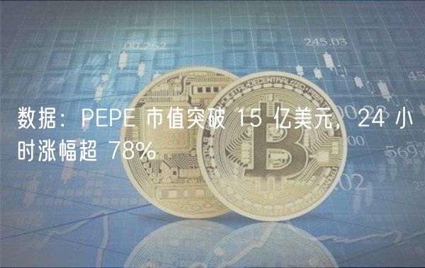 数据：PP 市值突破 15 亿美元，24 小时涨幅超 78%